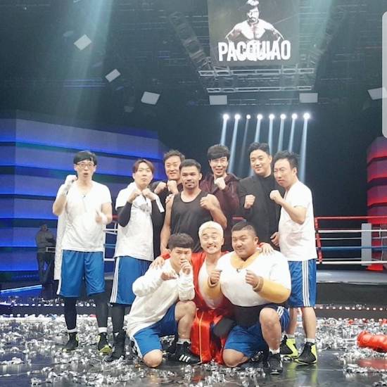 When 'Runners' meet the boxer Manny Pacquiao to appear in 'Running Man
